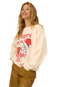 Cheers to the Naughty List Sweatshirt