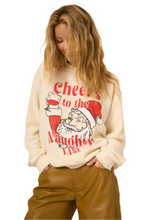 Load image into Gallery viewer, Cheers to the Naughty List Sweatshirt