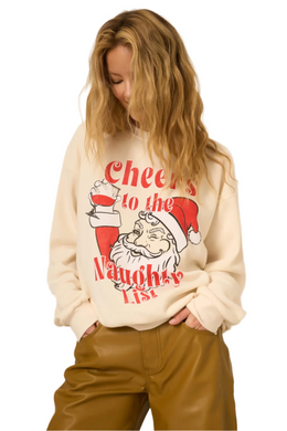 Cheers to the Naughty List Sweatshirt