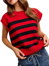 Load image into Gallery viewer, Striped Knit Top