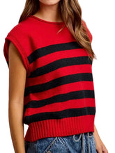 Load image into Gallery viewer, Striped Knit Top