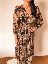 Load image into Gallery viewer, 3/4 Sleeve Maxi Dress